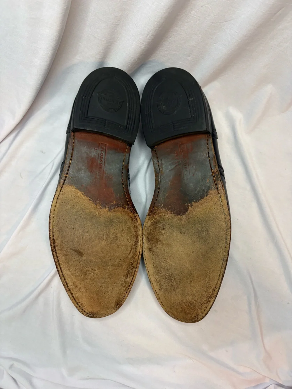 Black Tassel Kiltie Brogue Loafers - Men